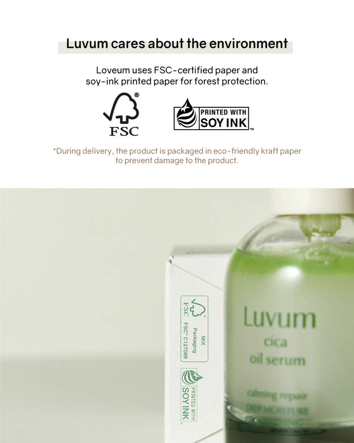 Luvum Serum Aceite Calmante de Centella